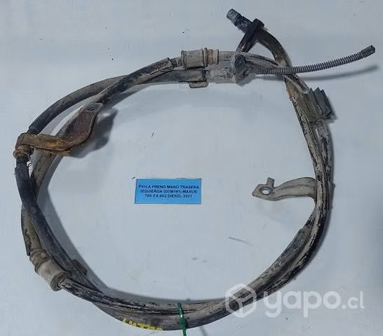 Piola Freno Mano Tras Izq (DTM181) Maxus T60 2.8