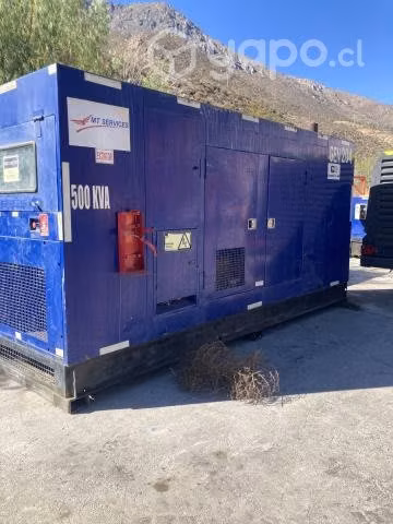 Arriendo generador 500kva.Tarifa diaria y mensual
