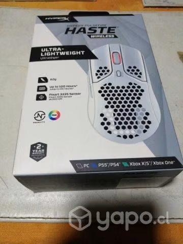 Mouse Gamer HyperX Pulsefire Inalámbrico