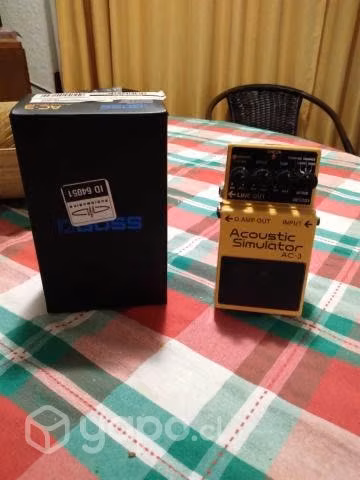 Pedal Boss - Simulador Acustico AC3/ Conversable