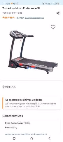 trotadora + plataforma vibratoria