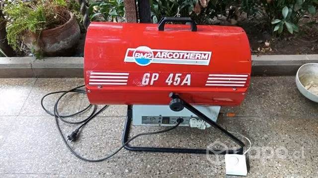Generador de aire caliente a gas pago en efectivo
