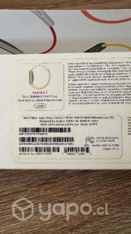 Apple Watch Serie 7 GPS+Celular 45mm Gold - Imagen 4