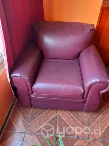 Sillón de cuero