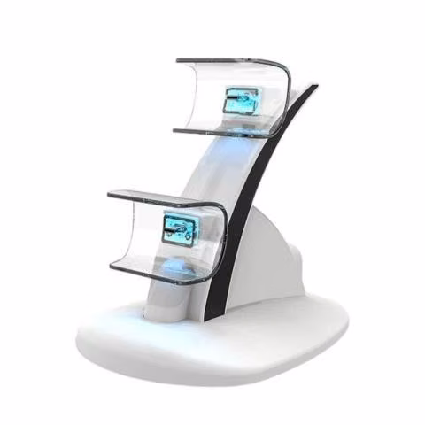 Cargador Dual Para Mando Ps5 Soporte Vertical