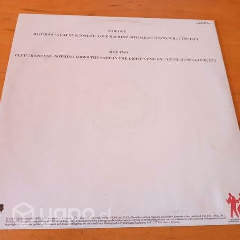 Long play vinilos WHAM