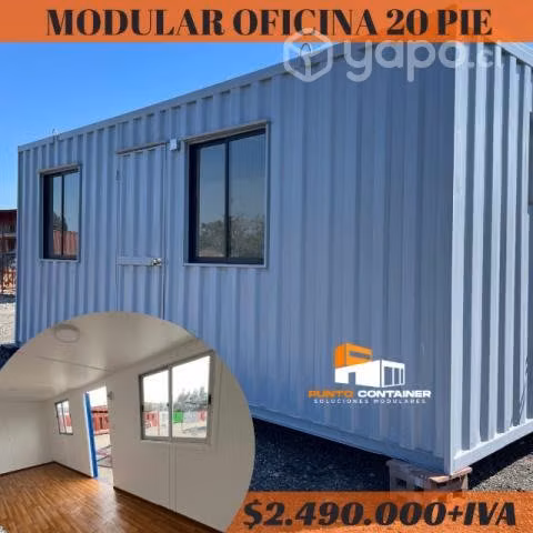 Módulo oficina y container