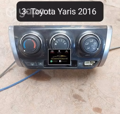Control de AC Toyota Yaris 2016 N°3 con dt
