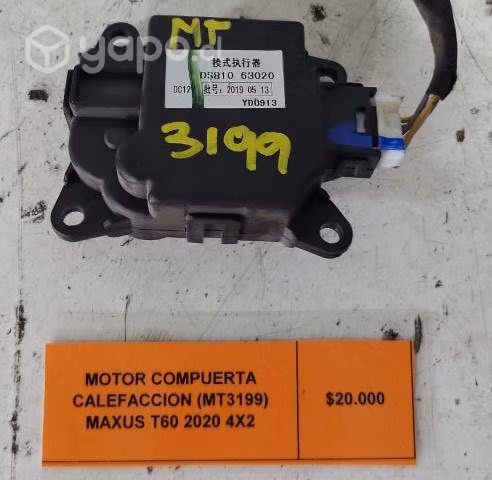 Motor Compuerta Calef (MT3199) Maxus T60 2020 4x2