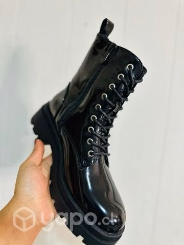 Hermosos botín charol de dama - Imagen 4