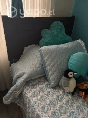 Vendo cama 1/5 plaza en perfecto estado - Imagen 2