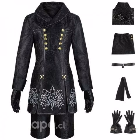 Atuendo cosplay. Personaje 9S