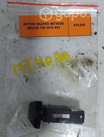 Boton Hazard (MT4030) Maxus T60 2019 4x2