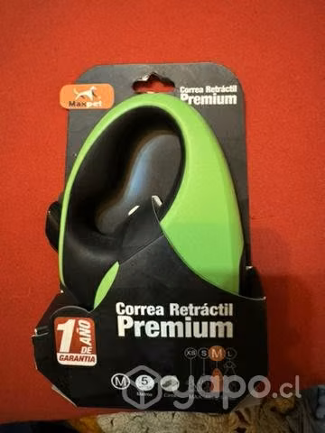 Correa retractil perro grande