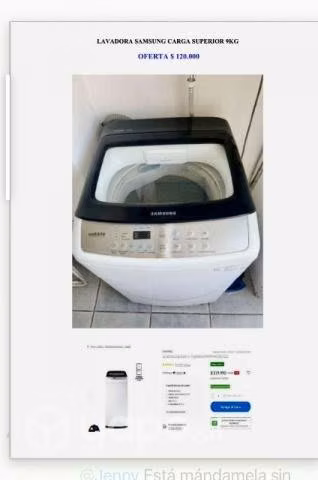 Muebles y electrodomesticos