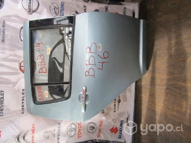 Bbb46 puerta trasera derecha suzuki swift 2008