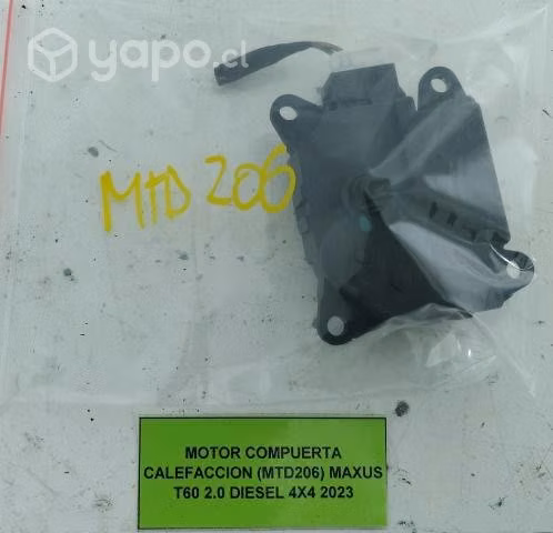 Motor Compuerta Calef (MTD206) Maxus T60 2.0 2023