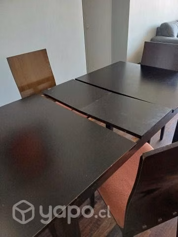 Comedor con extensión 6 sillas - Imagen 3