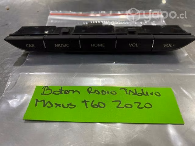 Boton radio tablero Maxus T60 2020