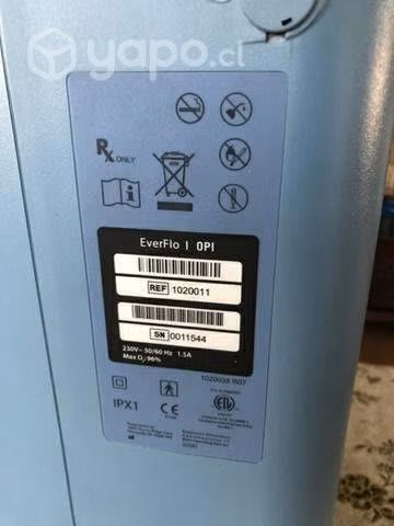 Concentrador de oxigeno everflo - Imagen 3