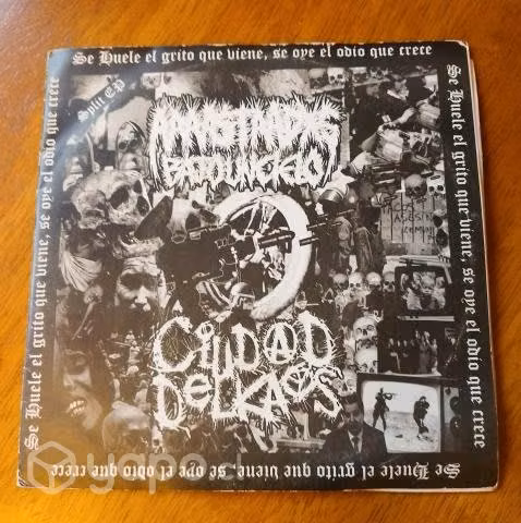 Vinilo Split Arratradxs Bajo un Cielo / Ciudad del