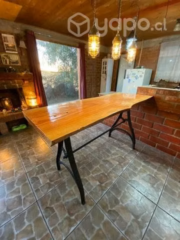 Mesa barra estilo industrial