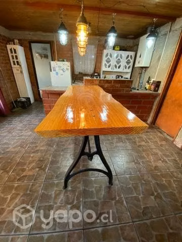 Mesa barra estilo industrial