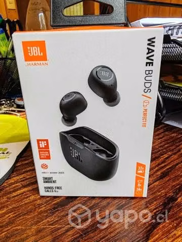 Audifonos inalambricos jbl wave buds