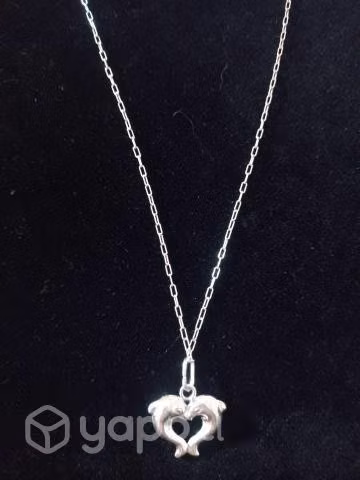 Hermosa cadena de plata 925