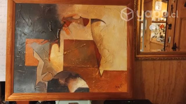 Cuadro al Oleo. Artista emergente, en Buen estado.