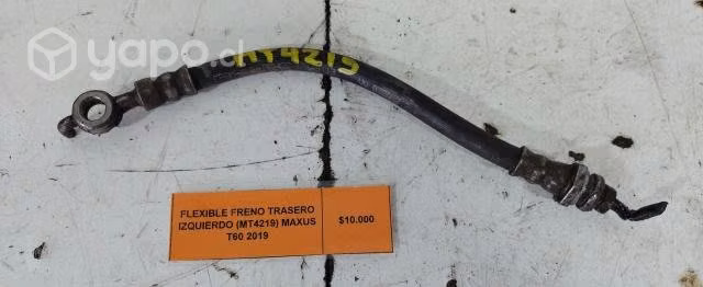 Flexible Freno Trasero Izq (MT4219) Maxus T60 2019