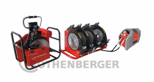 Maquina termofusion HDPE