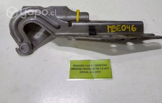 Bisagra Capot Der (MBE046) Mazda BT50 3.2 AUT 2019
