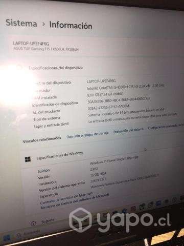 Asus tuf f15 oferta mas perifericos - Imagen 2