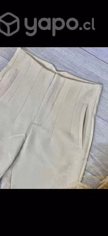 Pantalón blanco formal - Imagen 3