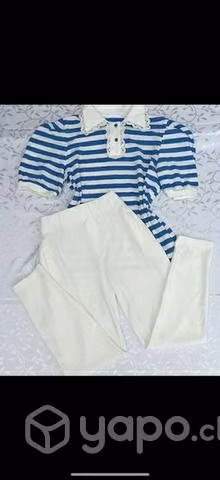 Pantalón blanco formal - Imagen 2