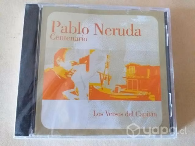 Cd Pablo Neruda - Centenario Los Versos Del Capitá