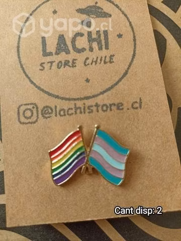 Pack 11 pins LGBTIQA+ bandera trans pride orgullo