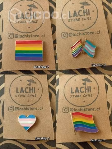 Pack 11 pins LGBTIQA+ bandera trans pride orgullo