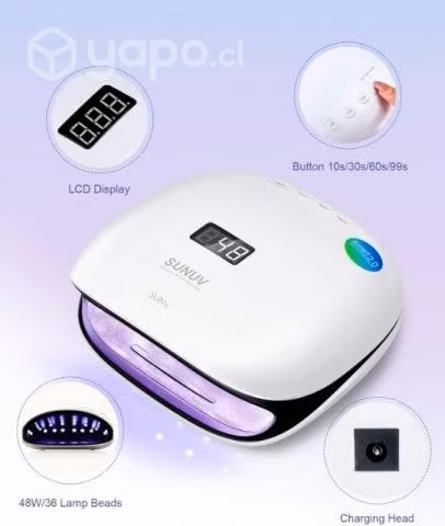 Lámpara manicure UVLED 48W - Imagen 4