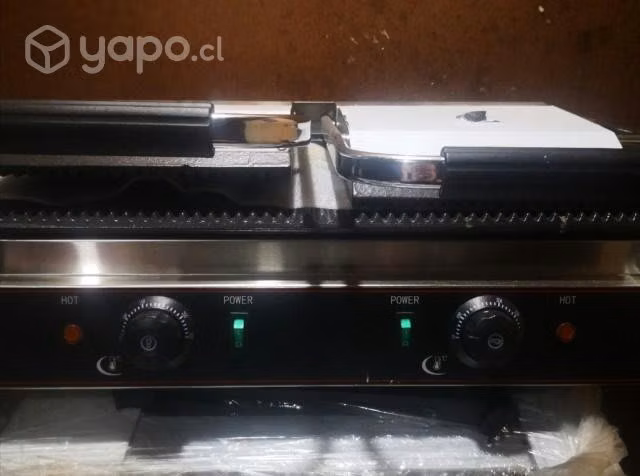 Plancha para panini doble