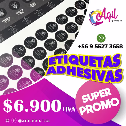 Stickers etiquetas graicas publicidad