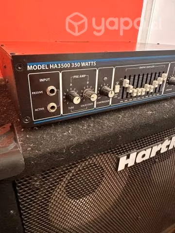 Cabezal + Gabinnete para bajo Hartke
