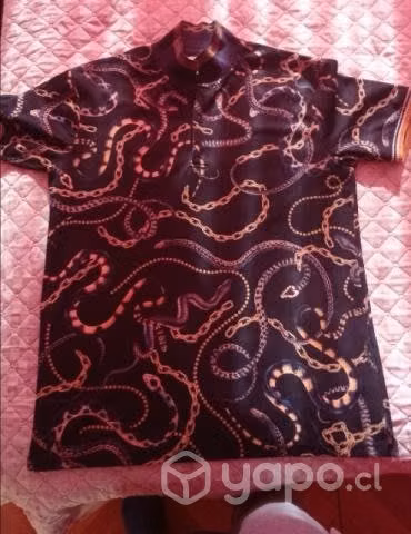 Polera Men Talla XL Camisa Zara hombre Talla M - Imagen 3