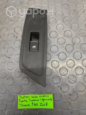 Boton alza vidrio puerta tras izq Maxus T60 2018
