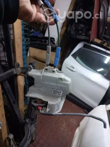 Chapa puerta trasera izquierda kia morning 2019