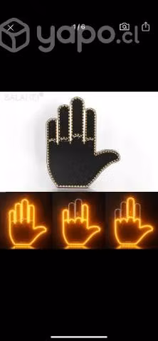 Mano led con gestos - Imagen 2