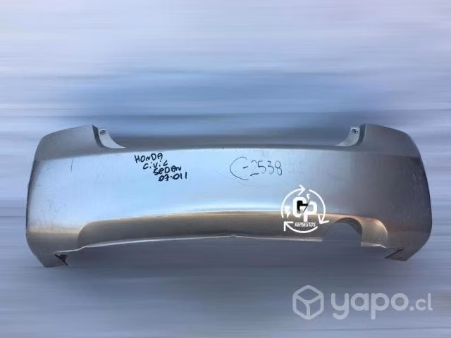 Parachoque trasero honda civic 2007-2011