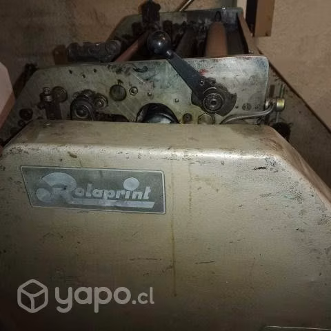 Offset rotaprint doble oficio con repuestos