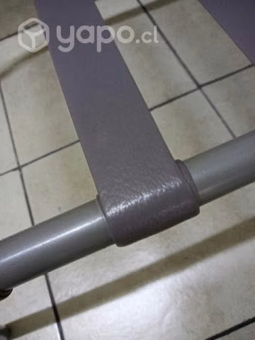 Reposera nueva color gris plata